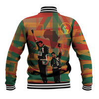 Black Power Fists of Freedom Baseball Jacket African American 1968