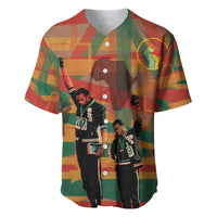 Black Power Fists of Freedom Baseball Jersey African American 1968
