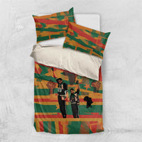 Black Power Fists of Freedom Bedding Set African American 1968