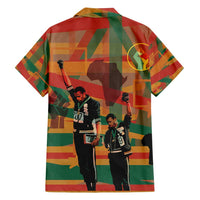 Black Power Fists of Freedom Family Matching Tank Maxi Dress and Hawaiian Shirt African American 1968
