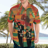 Black Power Fists of Freedom Hawaiian Shirt African American 1968