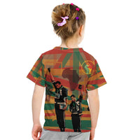 Black Power Fists of Freedom Kid T Shirt African American 1968