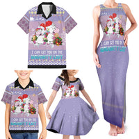 Unicorn Naughty List Family Matching Tank Maxi Dress and Hawaiian Shirt Christmas Funny - Wonder Print Shop