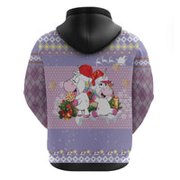 Unicorn Naughty List Hoodie Christmas Funny - Wonder Print Shop