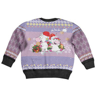 Unicorn Naughty List Kid Ugly Christmas Sweater Christmas Funny - Wonder Print Shop
