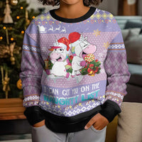 Unicorn Naughty List Kid Ugly Christmas Sweater Christmas Funny - Wonder Print Shop