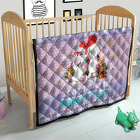 Unicorn Naughty List Quilt Christmas Funny - Wonder Print Shop