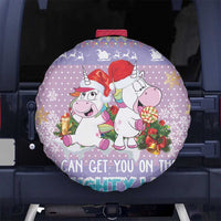 Unicorn Naughty List Spare Tire Cover Christmas Funny - Wonder Print Shop