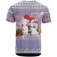 Unicorn Naughty List T Shirt Christmas Funny - Wonder Print Shop