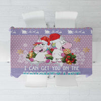 Unicorn Naughty List Tablecloth Christmas Funny - Wonder Print Shop