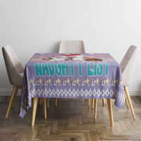 Unicorn Naughty List Tablecloth Christmas Funny - Wonder Print Shop