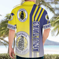 Saint Lucia Football Hawaiian Shirt Piton Boyz Soccer - Road To Champion