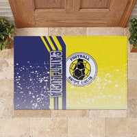 Saint Lucia Football Rubber Doormat Piton Boyz Soccer - Road To Champion