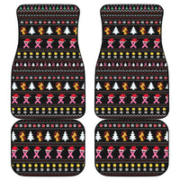 Christmas Tree Breast Cancer Car Mats Survivor - Wonder Print Shop