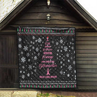 Christmas Tree Breast Cancer Quilt Survivor - Wonder Print Shop
