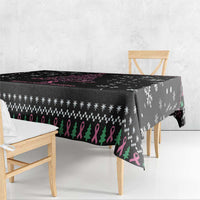 Christmas Tree Breast Cancer Tablecloth Survivor - Wonder Print Shop