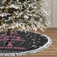 Christmas Tree Breast Cancer Tree Skirt Survivor - Wonder Print Shop