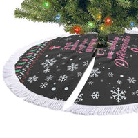 Christmas Tree Breast Cancer Tree Skirt Survivor - Wonder Print Shop