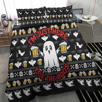 Christmas Boo Beer Bedding Set I'm Just Here For The Boos - Wonder Print Shop