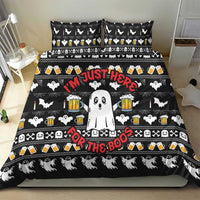 Christmas Boo Beer Bedding Set I'm Just Here For The Boos - Wonder Print Shop