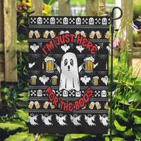 Christmas Boo Beer Garden Flag I'm Just Here For The Boos - Wonder Print Shop