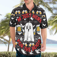 Christmas Boo Beer Hawaiian Shirt I'm Just Here For The Boos - Wonder Print Shop