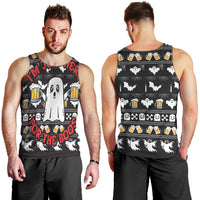 Christmas Boo Beer Men Tank Top I'm Just Here For The Boos - Wonder Print Shop