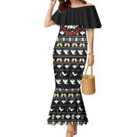 Christmas Boo Beer Mermaid Dress I'm Just Here For The Boos - Wonder Print Shop