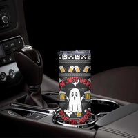 Christmas Boo Beer Skinny Tumbler I'm Just Here For The Boos - Wonder Print Shop