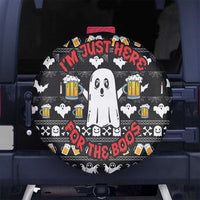 Christmas Boo Beer Spare Tire Cover I'm Just Here For The Boos - Wonder Print Shop