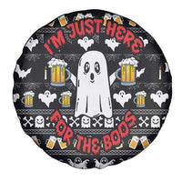 Christmas Boo Beer Spare Tire Cover I'm Just Here For The Boos - Wonder Print Shop