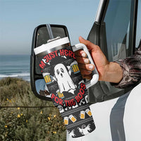 Christmas Boo Beer Tumbler With Handle I'm Just Here For The Boos - Wonder Print Shop