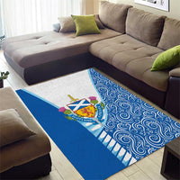 Scotland Forever Area Rug Thistle Lion Rampant