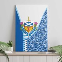 Scotland Forever Canvas Wall Art Thistle Lion Rampant