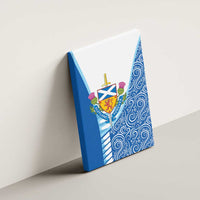 Scotland Forever Canvas Wall Art Thistle Lion Rampant