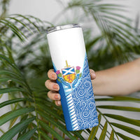 Scotland Forever Skinny Tumbler Thistle Lion Rampant