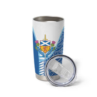 Scotland Forever Tumbler Cup Thistle Lion Rampant