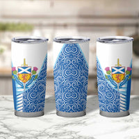 Scotland Forever Tumbler Cup Thistle Lion Rampant