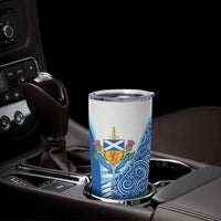 Scotland Forever Tumbler Cup Thistle Lion Rampant