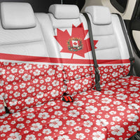 Canada Back Car Seat Cover Summer Hibiscus Tropical Flower