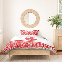 Canada Bedding Set Summer Hibiscus Tropical Flower