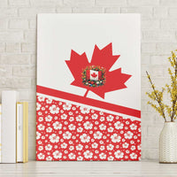 Canada Canvas Wall Art Summer Hibiscus Tropical Flower