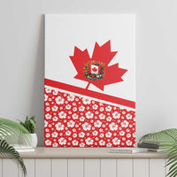 Canada Canvas Wall Art Summer Hibiscus Tropical Flower