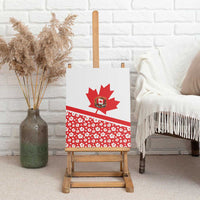 Canada Canvas Wall Art Summer Hibiscus Tropical Flower