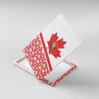 Canada Canvas Wall Art Summer Hibiscus Tropical Flower