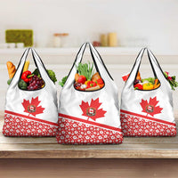 Canada Grocery Bag Summer Hibiscus Tropical Flower