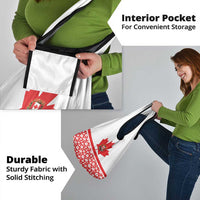 Canada Grocery Bag Summer Hibiscus Tropical Flower