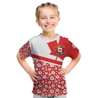 Canada Kid T Shirt Summer Hibiscus Tropical Flower