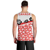 Canada Men Tank Top Summer Hibiscus Tropical Flower