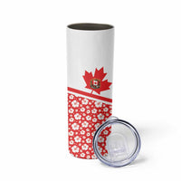 Canada Skinny Tumbler Summer Hibiscus Tropical Flower